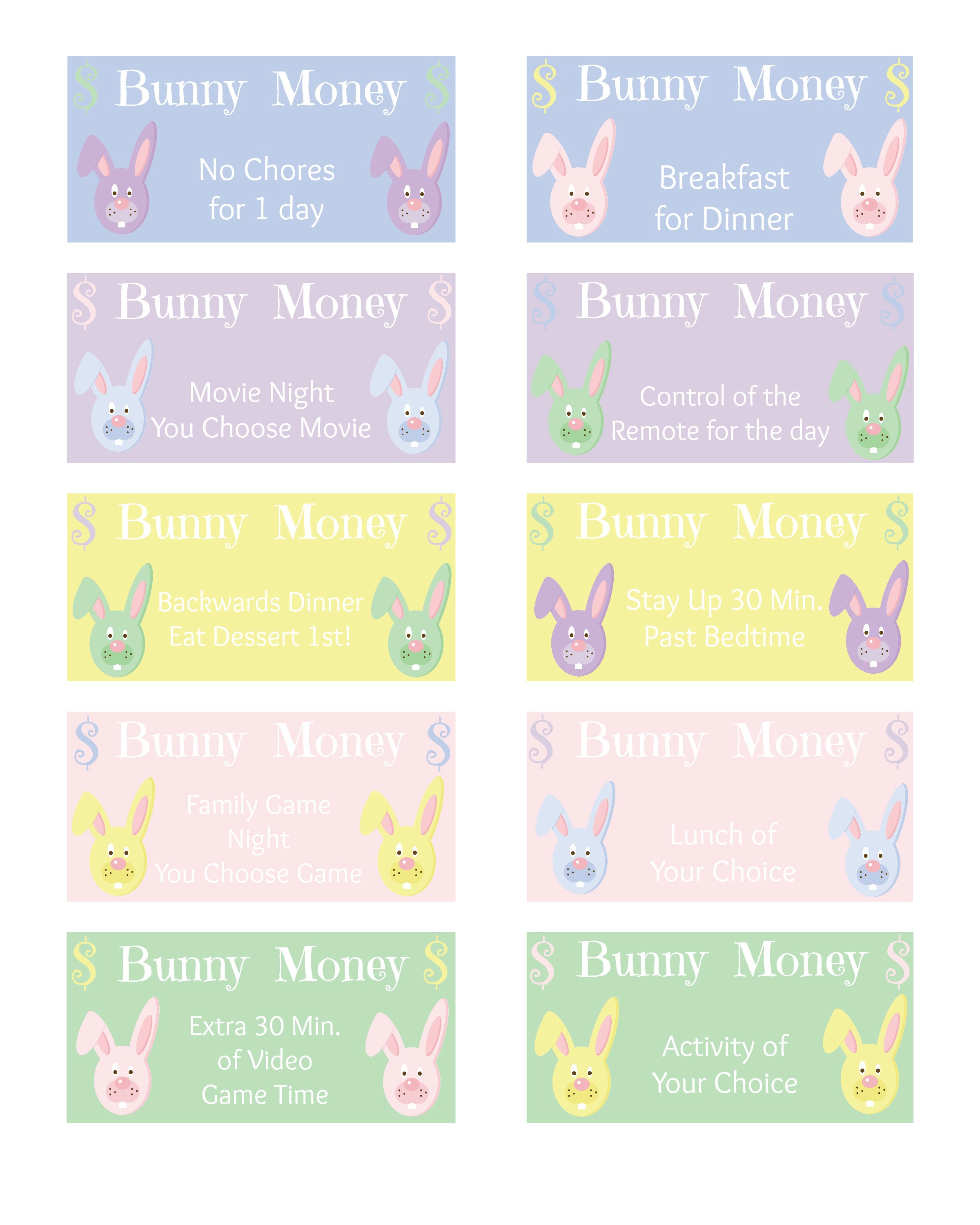 Free Easter Coupon Printable Budget Earth