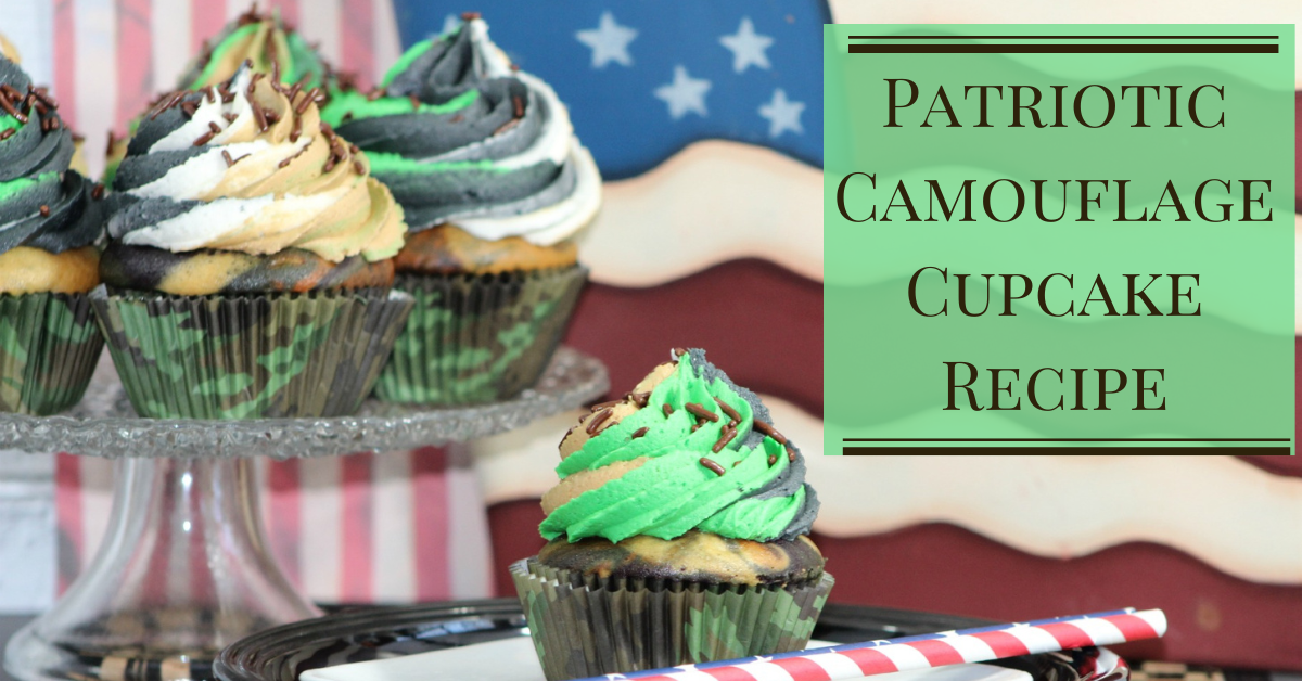 picture of camo cupcake recipe