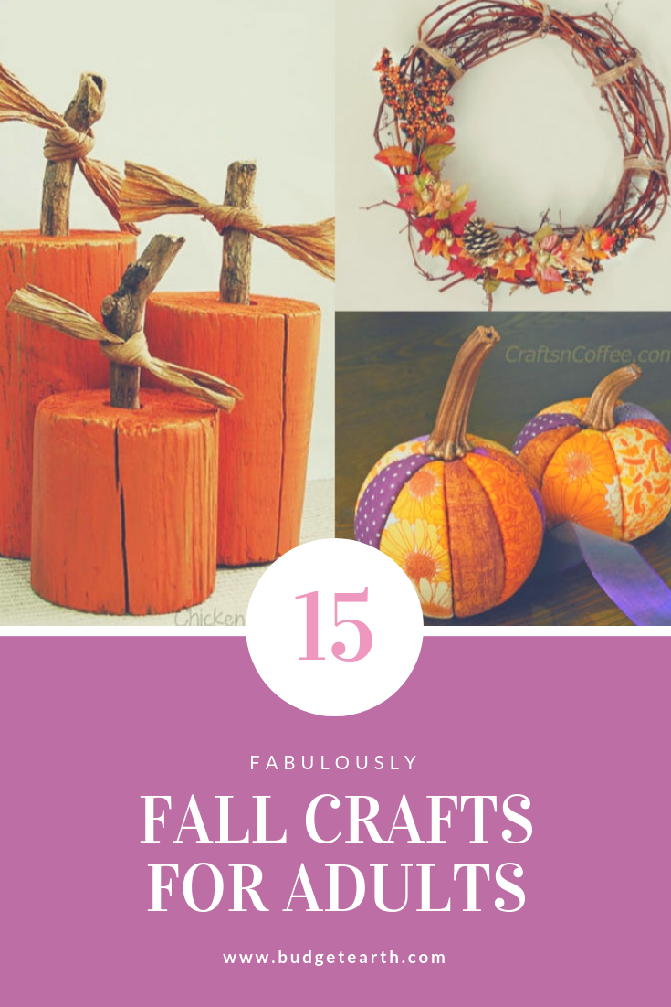 15 Fabulously Fall Crafts for Adults | Budget Earth