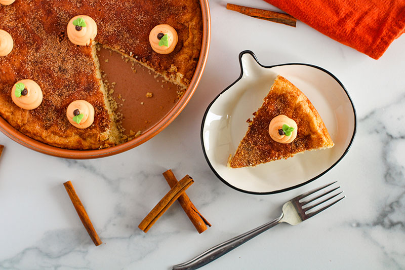 picture of a snickerdoodle cookie cake