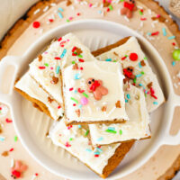 picture of gingerbread cookie bars