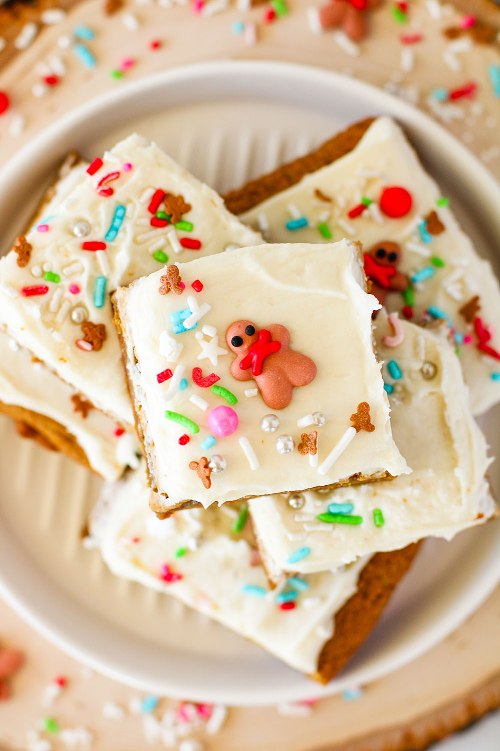 picture of gingerbread cookie bars