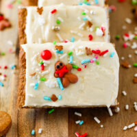 picture of gingerbread cookie bars