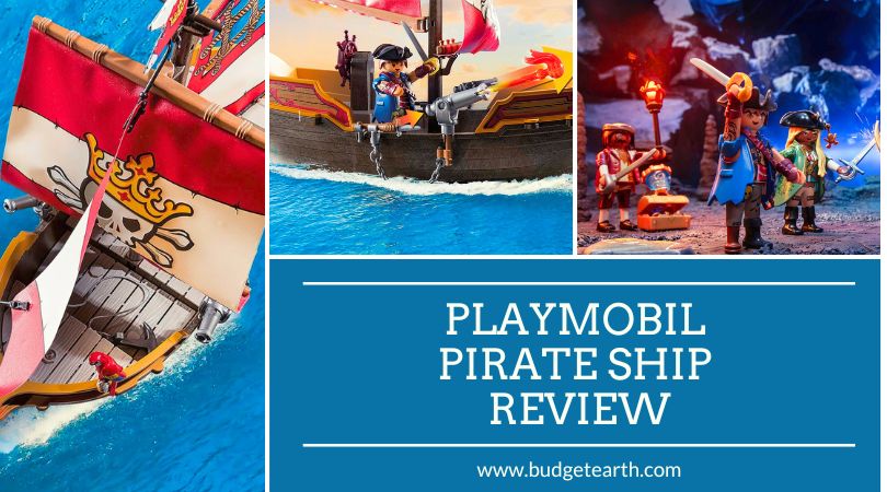 picture of playmobil pirate ship and accessories