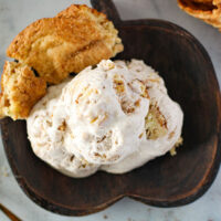 picture of Snickerdoodle Cookie Ice Cream Recipe for no-churn ice cream