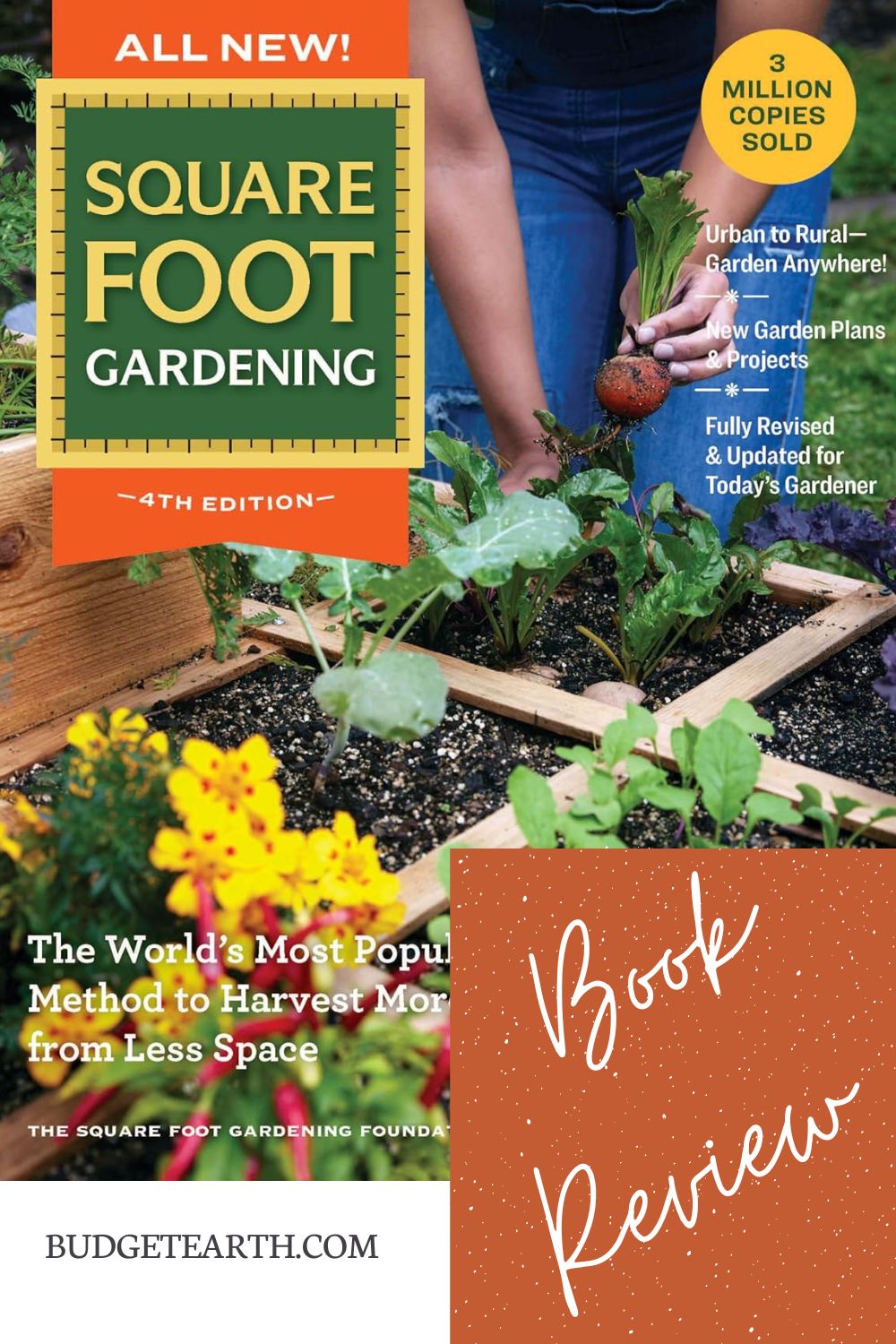 cover of square foot gardening