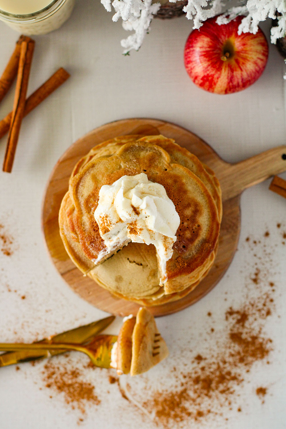 picture of Apple Chai Vanilla Pancakes