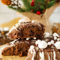 delicious and chocolatey hot cocoa scones