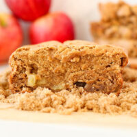 slice of apple chai bread