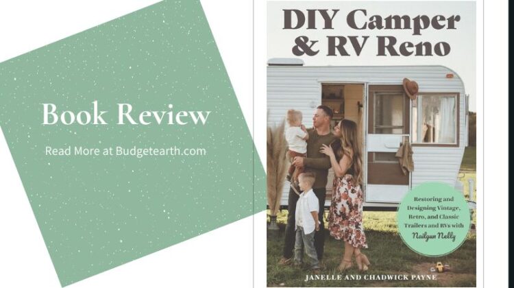 DIY camper & reno book cover for the review