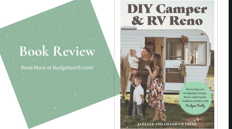 DIY camper & reno book cover for the review